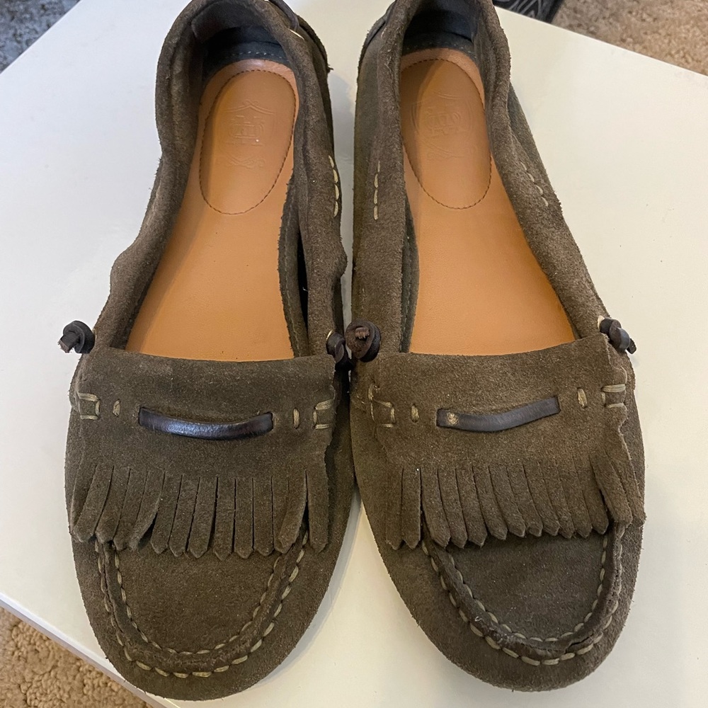 Massimo Dutti leather loafers 36